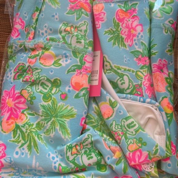 Lilly Pulitzer x Disney Weekender High Rise Midi Legging- XXL - Picture 2 of 2